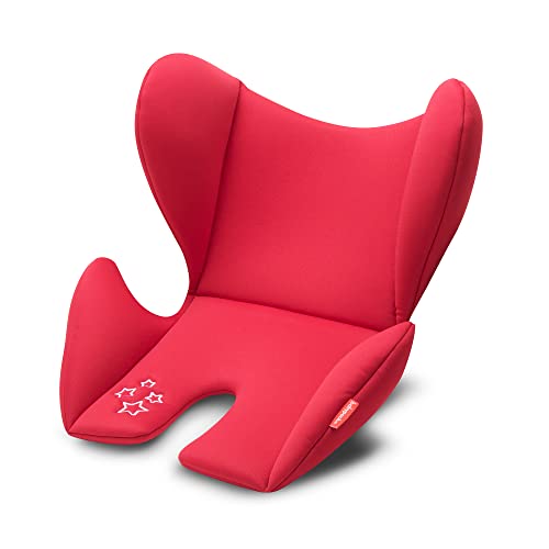 BABYPACK - Colchoneta Universal para Grupo 0+ y silla de paseo - Transpirable, Cómodo, Protege la silla - Rojo