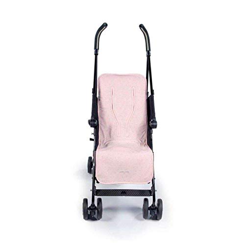 Pasito a Pasito Vichy - Colchoneta silla universal, color rosa petite etoile