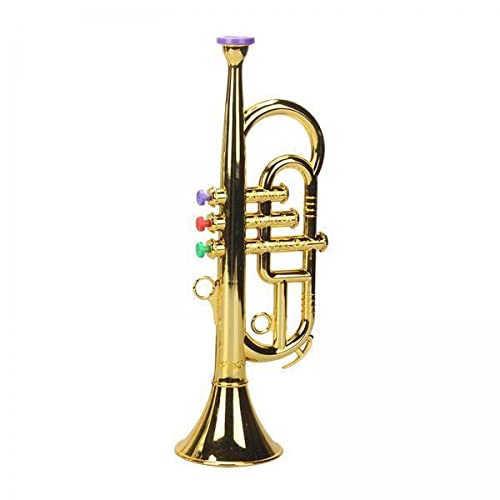 2X Trompeta de Juguete Musical for Fiestas, niños en Edad Preescolar, niños y niñas a Partir de 3 años -