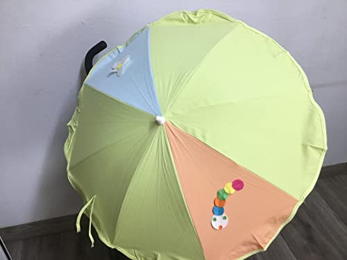 Sombrilla para silla de paseo + flexo universal. Parasol