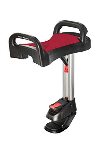 Lascal Saddle para BuggyBoard Maxi, asiento plegable y desmontable, accesorio para modelos Maxi a partir de 2011, cómodo sillín infantil para carrito de paseo, rojo
