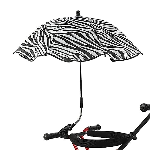Paraguas para cochecito de bebé, sombrilla portátil para silla de paseo para niños pequeños, protección UV, clip para paraguas Dosulou
