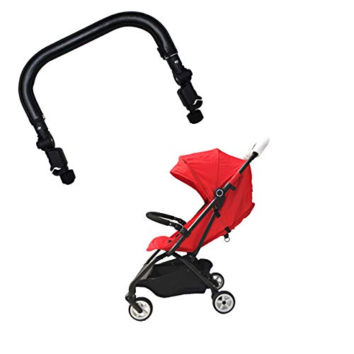 Pushchair Bumper Bar Compatible for Cybex Eezy S+2 Eezy S Twist 2, PU Leather (Front Facing Use Only As Photo)
