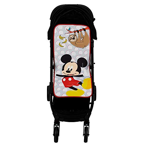 Interbaby Colchoneta para silla de paseo Mickey Mouse, Gris