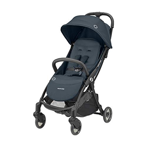 Maxi-Cosi Jaya Silla Paseo bebe ligera 6,9 kg y plegable, plegado automático y compacto, reclinable en 3 posiciónes, de 0 a 22 kg, Essential Graphite