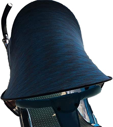 Parasol universal para cochecito de bebé, manta de toldo de cochecito, protección solar, plegable, funda de sol, cochecito impermeable, resistente al viento, sombreado, capota de cochecito, UPF50+
