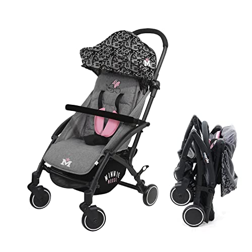 Nania - Silla de paseo compacto LILI para niños 0-36 meses - Ligero 6kg - Disney (Minnie)
