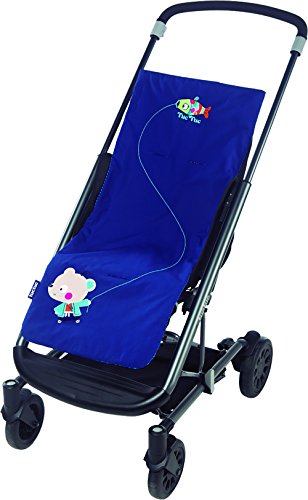 Tuc Tuc Kimono - Colchoneta reversible de verano para silla de paseo, color azul