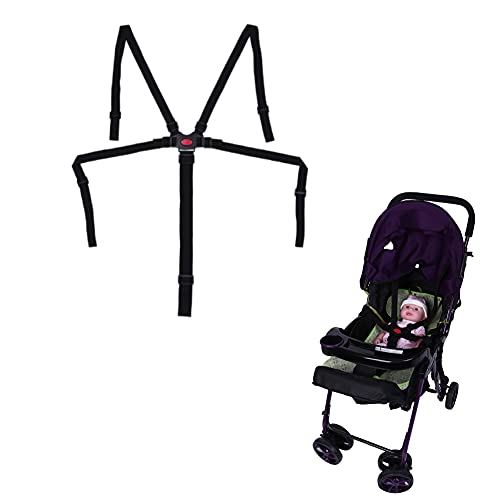 Correa de seguridad para cochecito Universal Baby 5 Point Arnés Cinturón para silla de paseo Silla de paseo Cochecito para niños Cochecito
