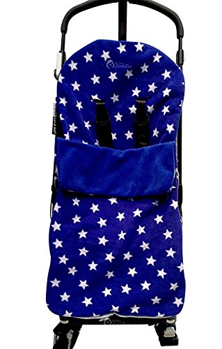 Snuggle saco/Cosy Toes Compatible con Jane Buggy Trider Rider Slalom Epic Nanuq azul Star