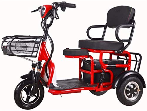 Scooter eléctrico Ligero para Silla Ruedas Scooter eléctrico portátil Compacto Plegable, Scooter Movilidad motorizado para Adultos Seguro Resistente Fácil operar para Ancianos discapacitados